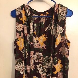 Loft dress tank top
